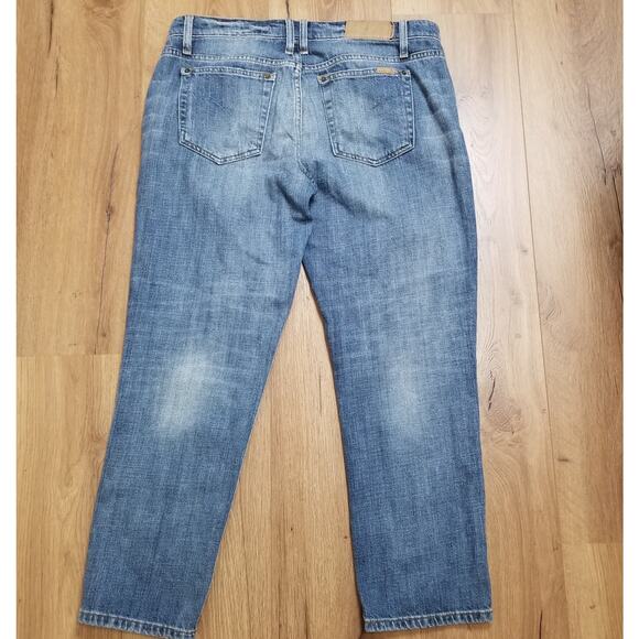 Joe's Jeans Women's Easy Crop Straight Leg Size W 28 Medium Wash 5 Pocket - Picture 3 of 10